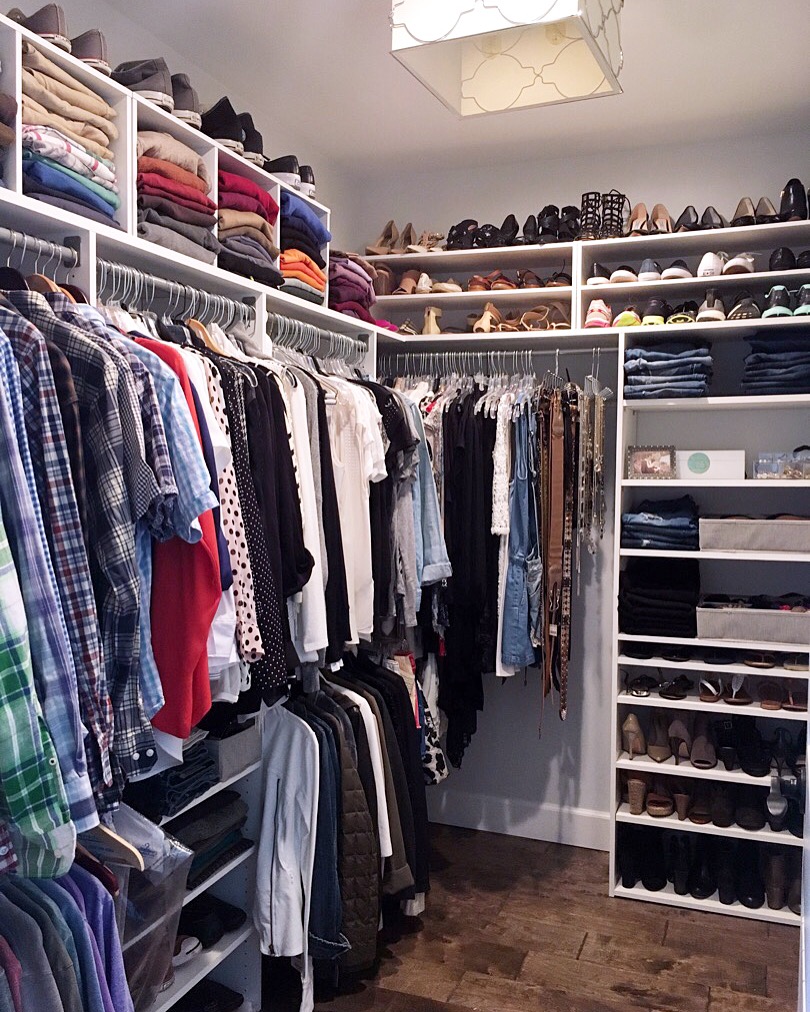 Simply Done: Maximize Closet Space with Modular Pieces - simply organized