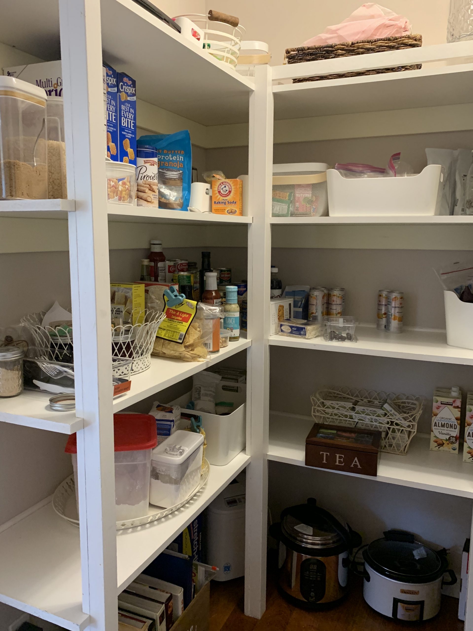 Simply Done LowCost HighlyBeautiful Pantry simply organized