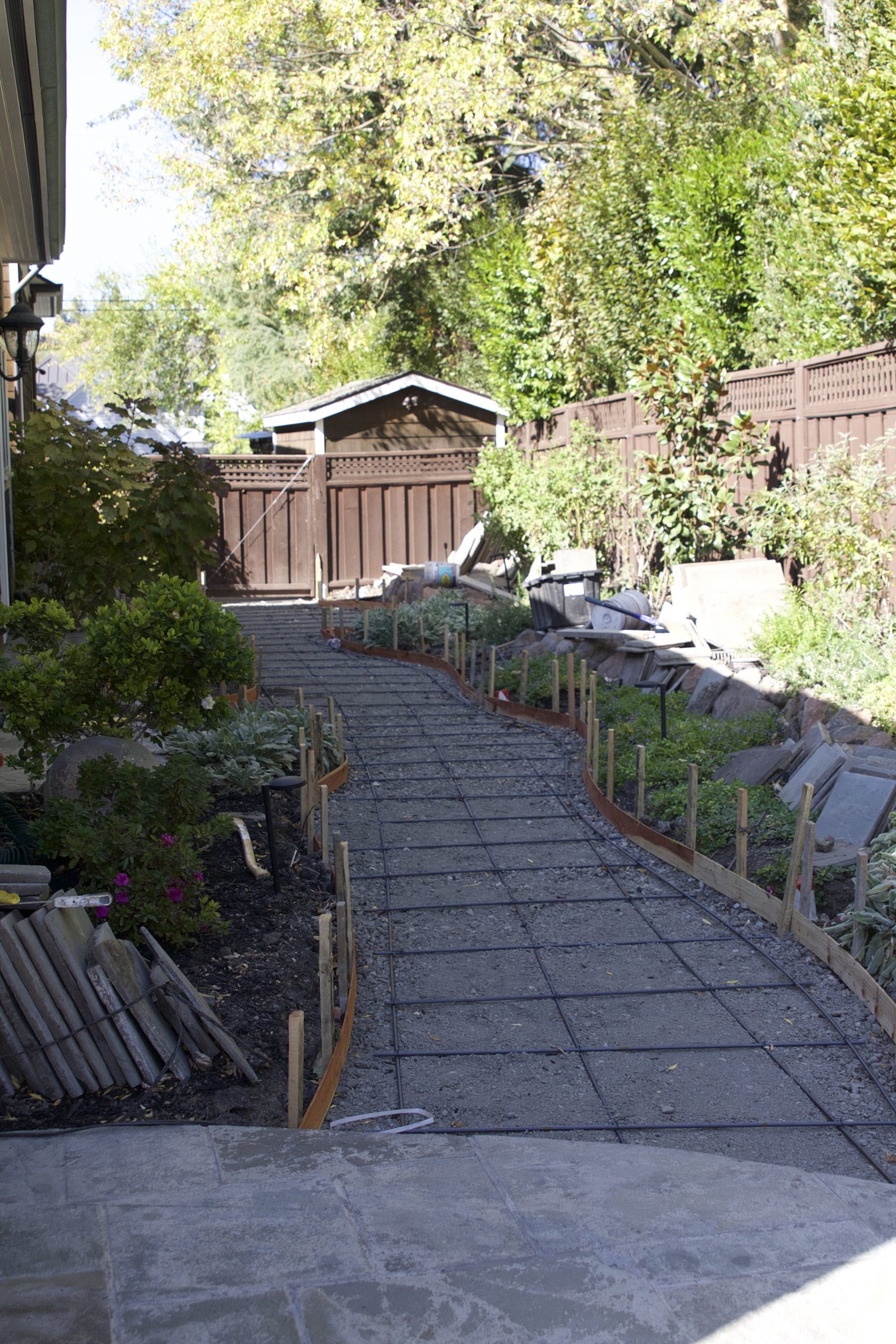 At Home: Outdoor Landscape & Hardscape Projects - The Side Yard