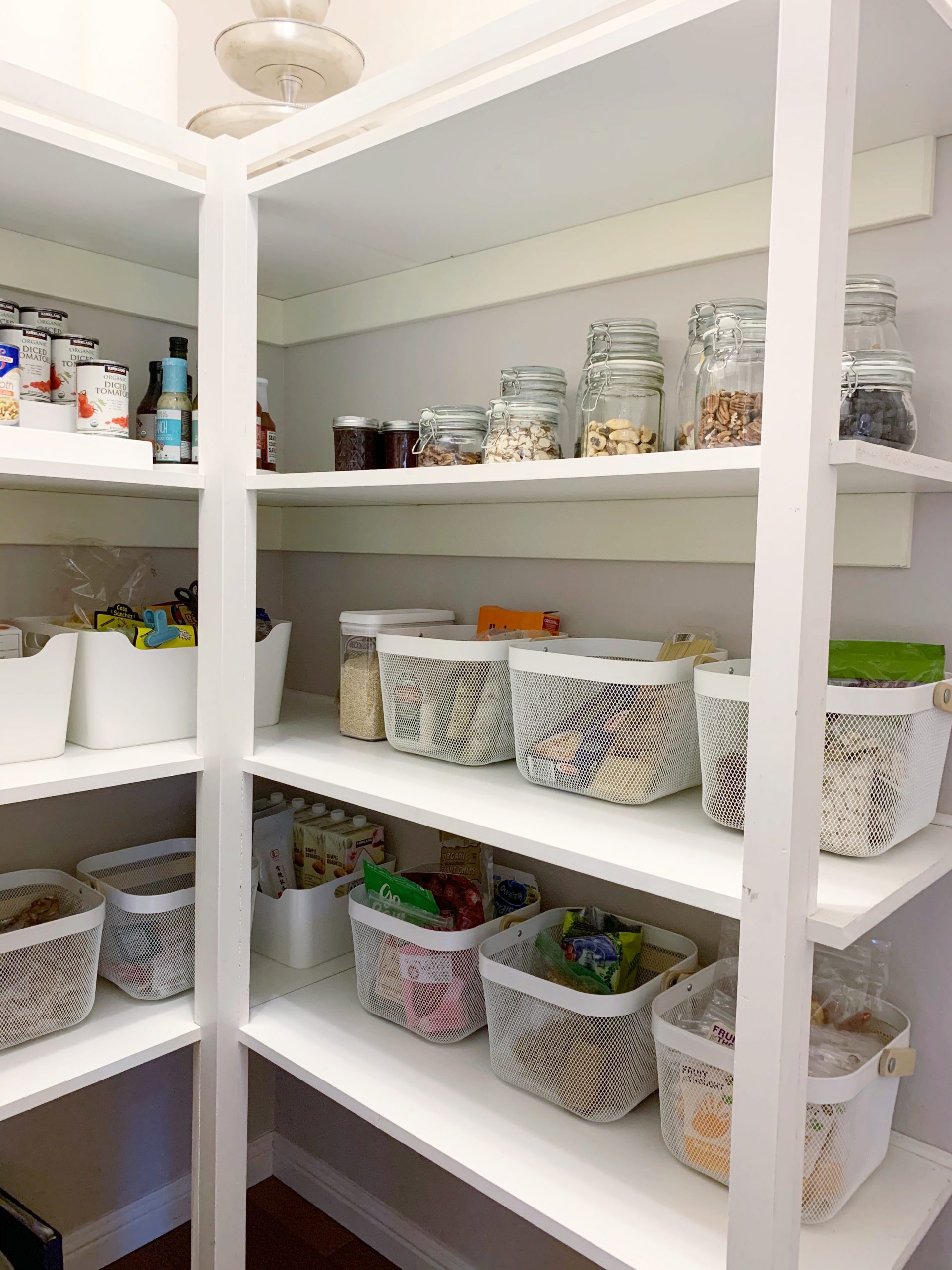 Simply Done: Low-Cost Highly-Beautiful Pantry - simply organized